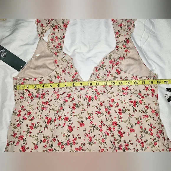 Wild Fable Floral Mini Dress XXL - Picture 4 of 7